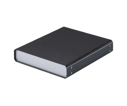 64-0602-07　Aluminium Project Box, Black, 300 x 250 x 50mm　M5514119