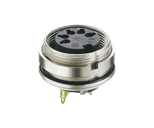 64-0470-04　Lumberg 7 Pole Din Socket Socket, DIN EN 60529, 5A, 250 V ac IP68　0305 07