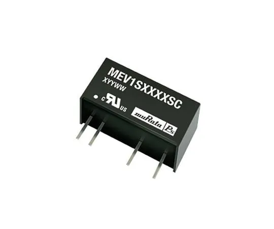 64-0420-55　Murata Power Solutions MEV1 1W Isolated DC-DC Converter Through Hole, Voltage in 13.5 → 16.5 V dc, Voltage out　MEV1S1505SC