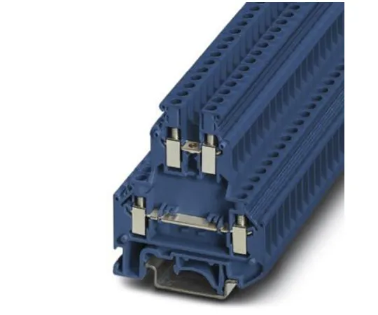 64-0636-96　Phoenix Contact, UKK 5 BU Series , 500 V Standard Din Rail Terminal, Screw Termination　2774091