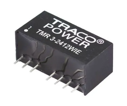 64-0607-66　TRACOPOWER TMR 3HI 3W Isolated DC-DC Converter Through Hole, Voltage in 18 → 36 V dc, Voltage out 5V dc　TMR 3-2411HI