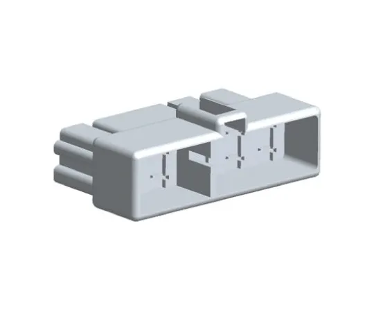 64-0393-28　TE Connectivity FASTON .250 Series, 10 Way Nylon Crimp Cover, Natural　172137-1