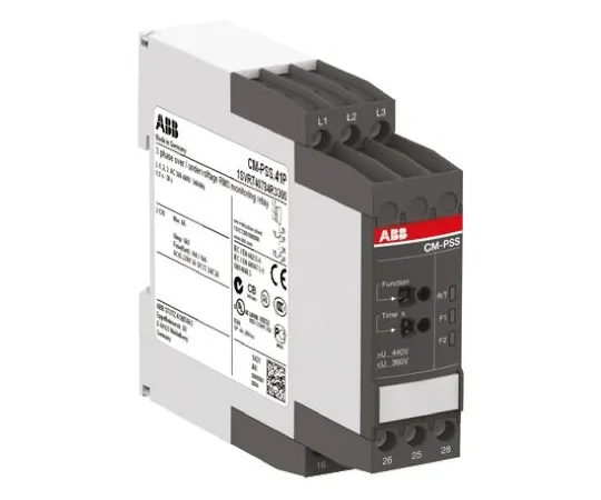 64-0634-67　ABB Phase, Voltage Monitoring Relay With DPDT Contacts, 400 V ac, 3 Phase　1SVR730784R3300  CM-PSS.41S