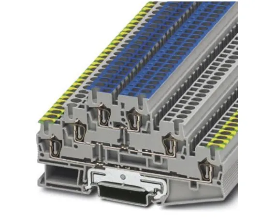 64-0637-15　Phoenix Contact, ST 2.5-PE/L/N Series , 500 V Spring Cage, Spring Cage Termination　3036084
