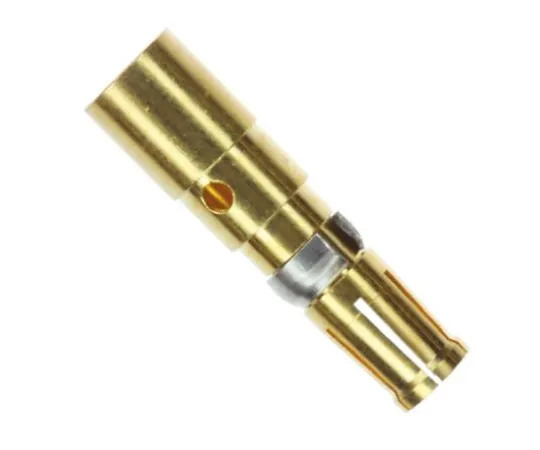 64-0376-85　TE Connectivity AMPLIMITE 109 power VIII Series size 8 Female Crimp D-Sub Connector Power Contact, Gold over Nickel　211161-1