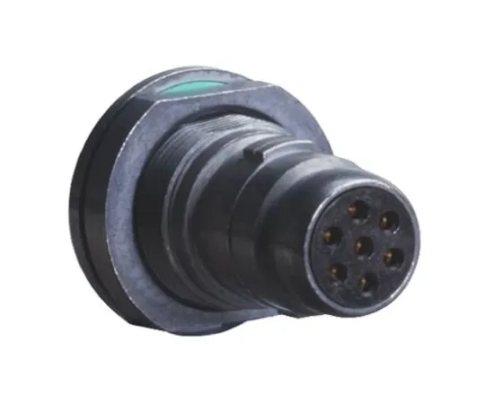 64-0446-38　Amphenol SCE2 Series Miniature Panel Mount Connector, 7 contacts Plug　SCE2-B-76A06-07SN-001