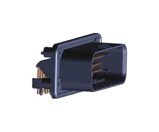 64-0374-13　TE Connectivity AMPSEAL, 23 Way, 3 Row, Right Angle PCB Header　776087-1