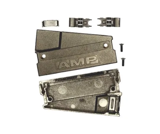 64-0373-94　TE Connectivity Amplimite 0.050 Series Zinc Angled D-sub Connector Backshell, 68 Way, Strain Relief　749204-2