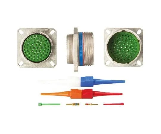 64-0574-61　Souriau EN3645 Series, 8 Way Panel Mount MIL Spec Circular Connector Receptacle, Pin Contacts,Shell Size 25, Screw　EN3645M0JN04MN