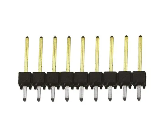 64-0590-86　Samtec TSW, 9 Way, 1 Row, Straight Pin Header　TSW-109-14-L-S