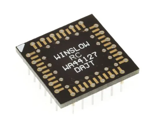 64-0477-93　Winslow Straight Through Hole Mount 1.27mm Pitch IC Socket Adapter, 84 Pin Female PLCC to 84 Pin Male PGA　WA084127DAJTRC