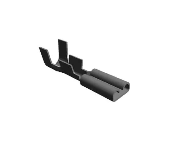 64-0393-67　TE Connectivity FASTON .110 Series Crimp Receptacle, 2.79 x 0.8mm, 0.5mm² to 1.3mm², 20AWG to 16AWG, Nickel Plated　62050-2