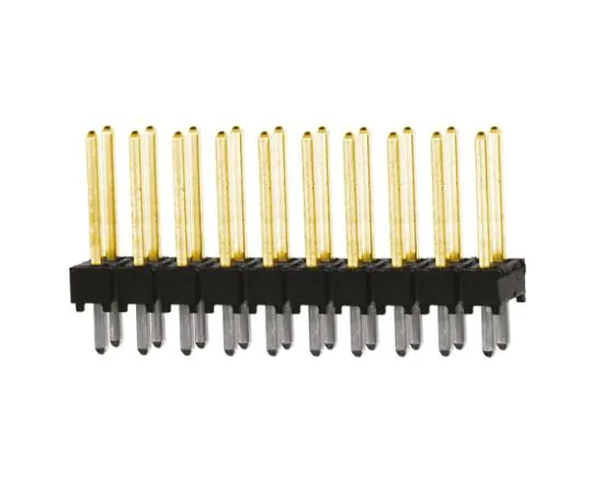 64-0590-91　Samtec TSW, 20 Way, 2 Row, Straight Pin Header　TSW-110-14-L-D