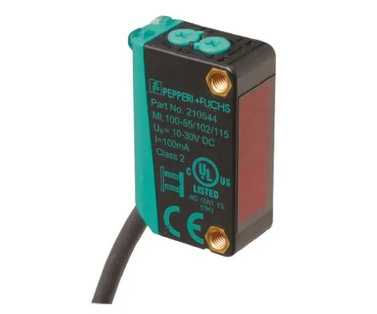 64-0356-25　Pepperl + Fuchs Photoelectric Sensor Diff*** 5 → 350 mm Detection Range NPN　ML100-8-H-350-RT/102/115