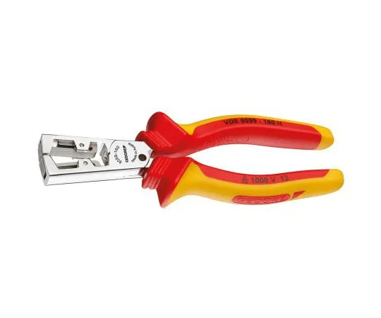 64-0619-63　Gedore Wire Stripper 0.5 → 5mm² Stripping Range, 160mm Overall Length　VDE 8099-160 H