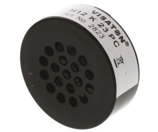 64-0369-90　Visaton 0.5W Miniature Speaker 23mm Dia. 23 x 8.6mm (LxWxD)　K 23 PC 8OHM