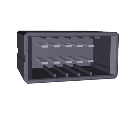 64-0390-56　TE Connectivity Dynamic 3000, 10 Way, Straight PCB Header　3-917657-2