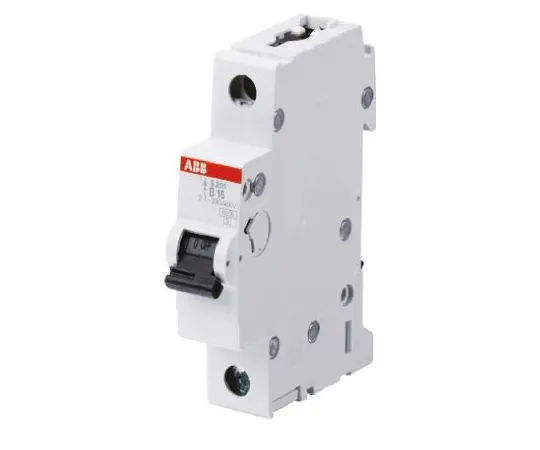 64-0497-12　ABB System M Pro S200 MCB Mini Circuit Breaker 1P, 50 A, 6 kA, Curve B　S201-B50