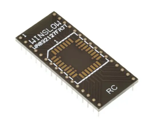 64-0477-98　Winslow Straight Through Hole Mount 2.54mm Pitch IC Socket Adapter, 52 Pin Female PLCC to 52 Pin Male DIP　WA052127FAJTRC