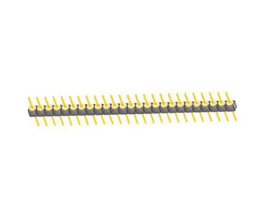 64-0582-04　Samtec TS, 25 Way, 1 Row, Straight Pin Header　TS-125-G-A
