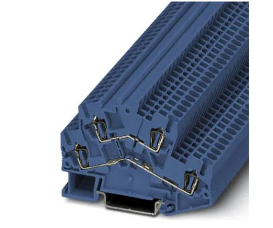 64-0637-17　Phoenix Contact, STTBS 2.5 BU Series , 500 V Spring Cage, Spring Cage Termination　3038493