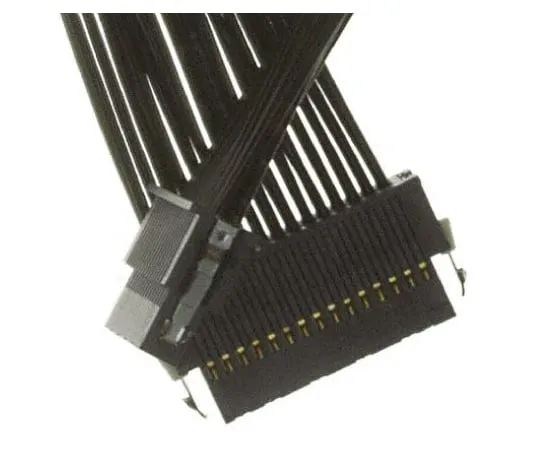 64-0594-53　Serial Cable Assembly 254mm 15-Pin TFM-WT to 15-Pin TFM-WT　SFSD-15-28-H-10.00-DR-NDS