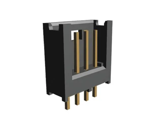 64-0384-76　TE Connectivity AMPMODU MOD II, 3 Way, 1 Row, Straight PCB Header　103414-1