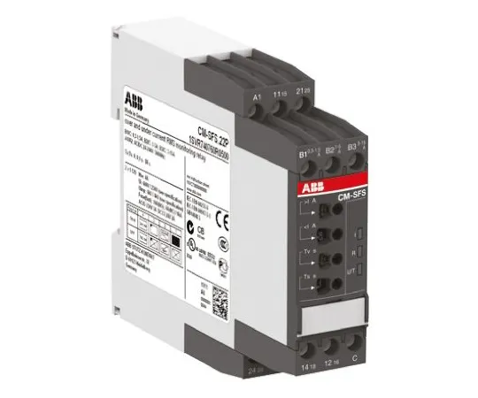 64-0634-76　ABB Current Monitoring Relay With DPDT Contacts, 24 → 240 V ac/dc, 1 Phase　1SVR730760R0500  CM-SFS.22S
