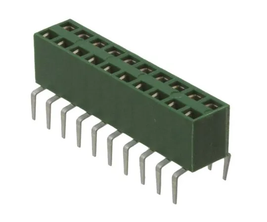 64-0383-89　TE Connectivity AMPMODU HV100 Female Connector Housing, 2.54mm Pitch, 10 Way, 2 Row　1-829264-0