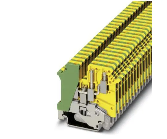 64-0636-92　Phoenix Contact, UK 5-TWIN-PE Series F*** Terminal Block, Screw Termination　1923076