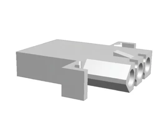 64-0385-48　TE Connectivity .093 Commercial Female Connector Housing, 6.3mm Pitch, 2 Way, 1 Row　770065-1