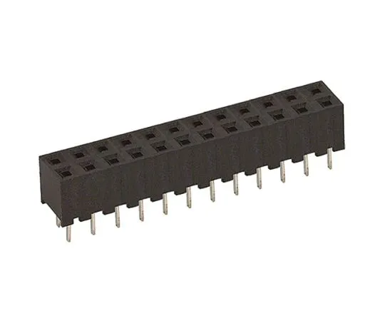 64-0640-73　Hirose A3C Series 2mm Pitch 24 Way 2 Row Straight PCB Socket, Through Hole, Solder Termination　A3C-24DA-2DSC(71)