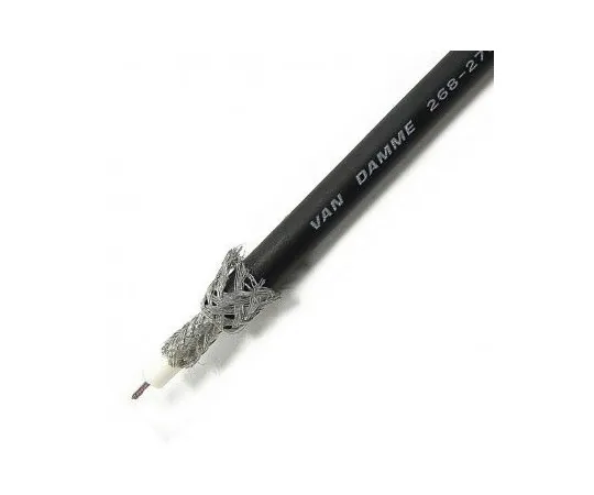 64-0596-53　Van Damme Unterminated to Unterminated RG59/U Coaxial Cable, 75 Ω 7mm OD, HD Vision　268-275-000