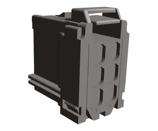 64-0535-96　TE Connectivity AMP MCP 2.8 Female Connector Housing, 5mm Pitch, 6 Way, 3 Row　8-968970-2