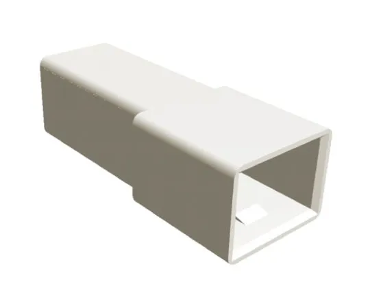 64-0534-98　TE Connectivity AMP FASTIN-FASTON Series, 1 Way Nylon 66 Crimp Terminal Housing, 6.35mm Tab Size, Natural　180916