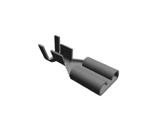 64-0394-14　TE Connectivity FASTON .187 Series Crimp Receptacle, 4.75 x 0.51mm, 0.8mm² to 2mm², 18AWG to 14AWG, Tin Plated　170467-1