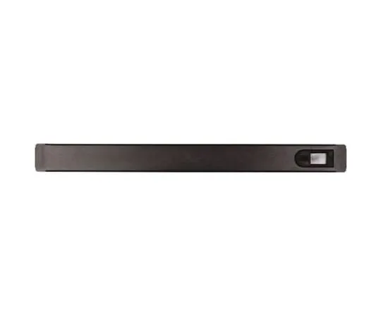 64-0491-10　19-inch Filler Panel, 1U, Black, Steel　745-0718