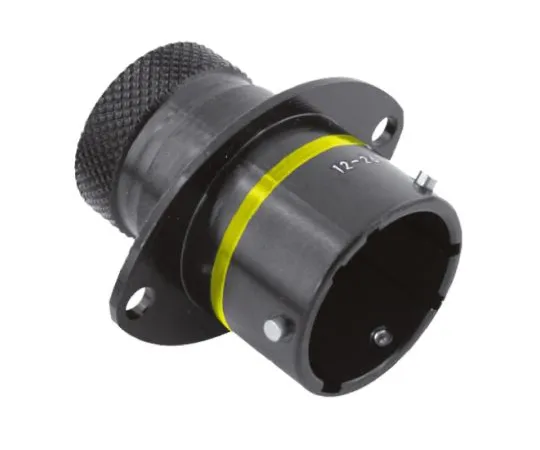 64-0547-75　Souriau 8STA Series Panel Mount Connector, 37 contacts Socket　8STA01435PA