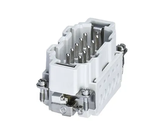 64-0481-85　HEAVYCON B10 Series size B10 Connector Insert, Male, 10 Way, 16A, 500 V　1648173