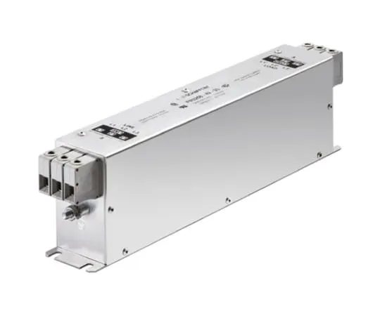 64-0589-48　Schaffner FN 3258 Series 16A 480 V ac 60Hz Chassis Mount EMI Filter, with Wire Lead Terminals　FN3258-16-44
