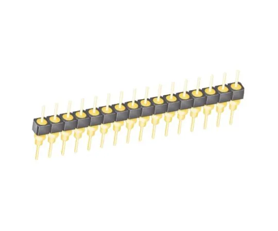 64-0589-89　Samtec BBS, 16 Way, 1 Row, Straight Pin Header　BBS-116-G-A