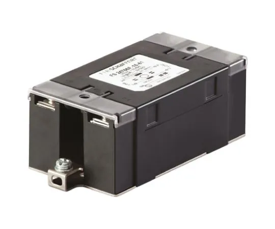 64-0523-52　Schaffner FN2450 Series 18.2A 250 V ac 400Hz Panel Mount RFI Filter, with Screw Terminals　FN2450G-16-61