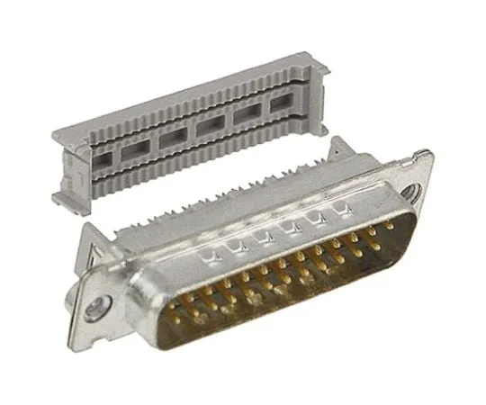 64-0506-03　3M 8200 Series 1.27mm Pitch 25 Way IDC D-sub Connector, Plug, Steel Shell　8225-6003