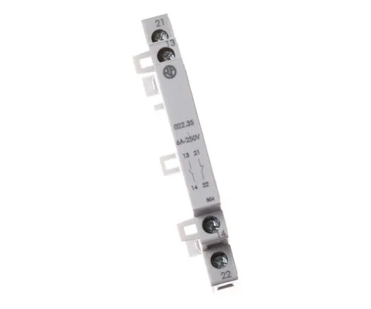 64-0635-79　Finder 22 Series, 2NO (2), Auxiliary Contact, DIN Rail Mount, 6 A　022.33