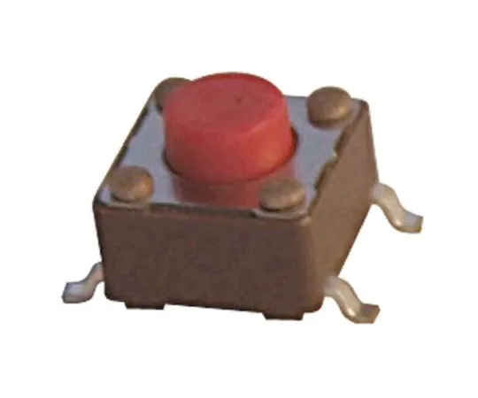 64-0578-60　Red Stem Tactile Switch, Single Pole Single Throw (SPST) 50 mA @ 12 V dc 5mm　DTSM62RV