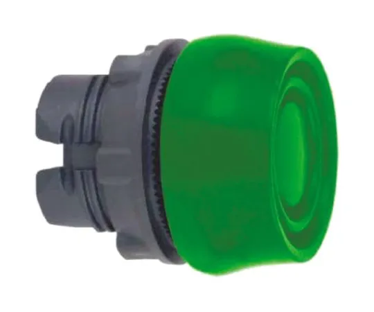 64-0497-71　Schneider Electric Harmony XB5 Series, Green Push Button Head, Spring Return, 22mm Cutout　ZB5AP3S