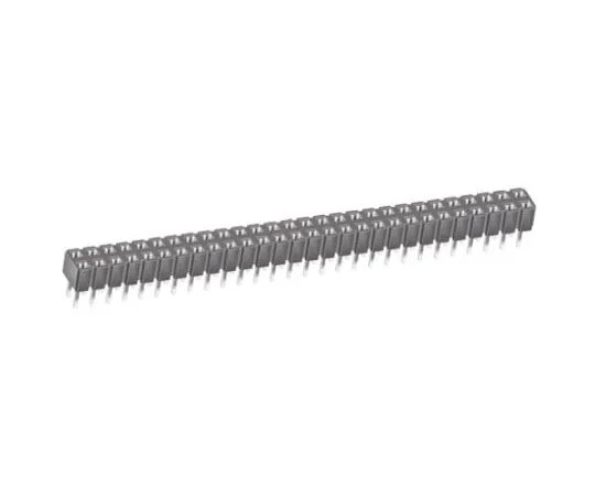 64-0590-02　Samtec CES Series 2.54mm Pitch 56 Way 2 Row Straight PCB Socket, Through Hole, Through Hole Termination　CES-128-01-T-D