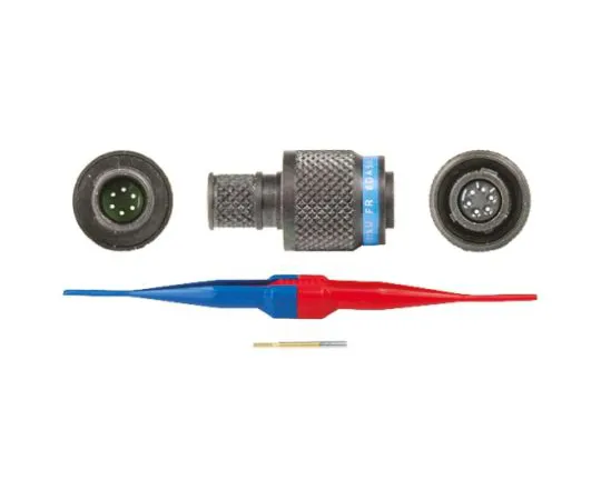 64-0574-09　Souriau 8DA Series, 6 Way Cable Mount MIL Spec Circular Connector Plug, Socket Contacts,Shell Size 05, Screw Coupling,　8DA505Z06SN