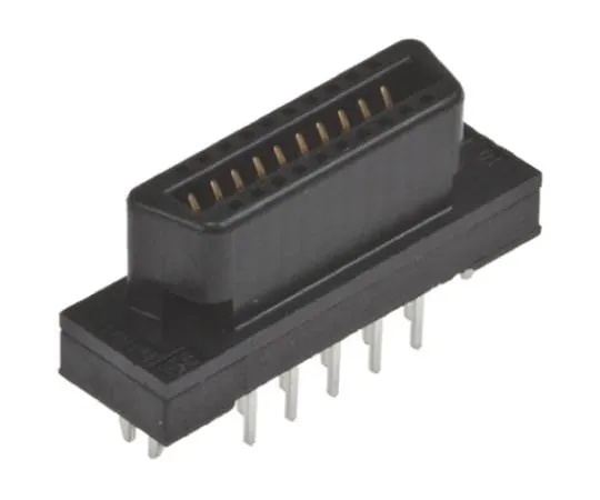 64-0433-35　Hirose FX2 Series 1.27mm Pitch 68 Way 2 Row Straight PCB Socket, Through Hole, Solder Termination　FX2CA-68S-1.27DSAL(71)