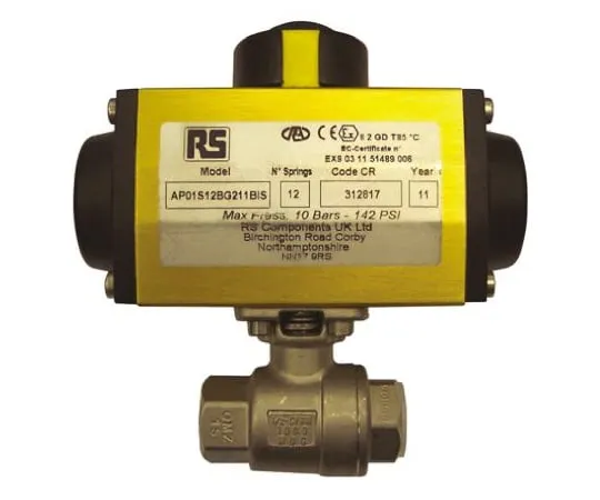 64-0550-03　RS Pro Ball Pneumatic Valve, 2 in BSP　760-5674